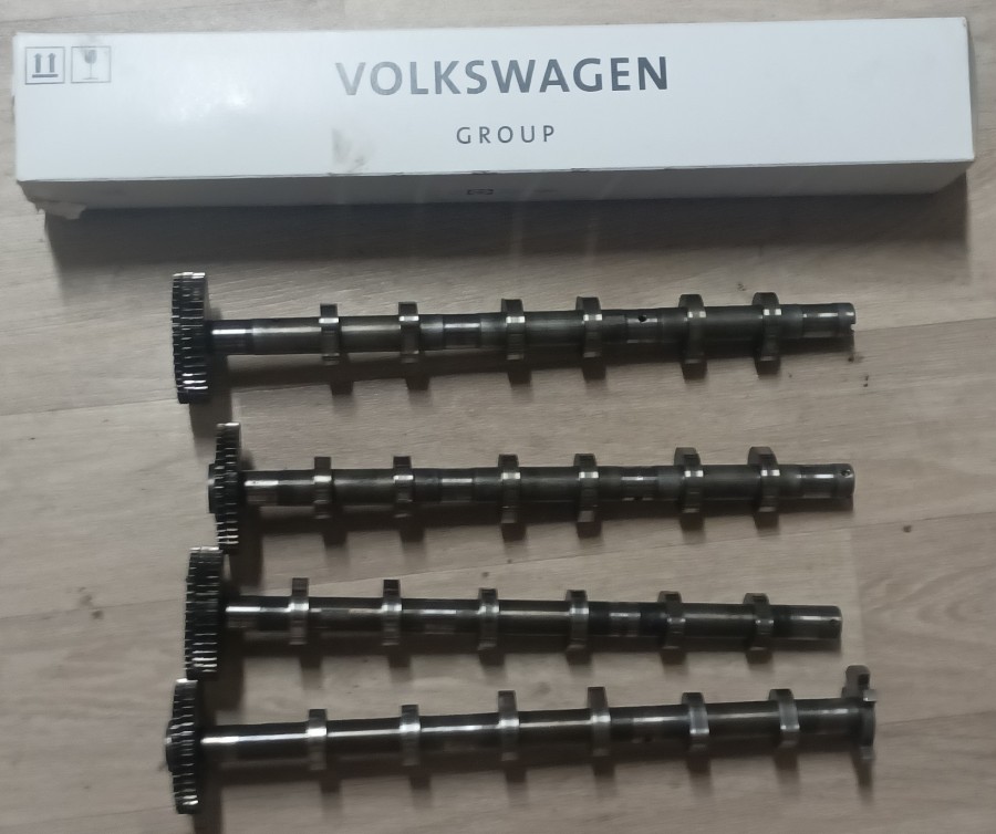 Audi A8 DDVC camshaft veleneliai