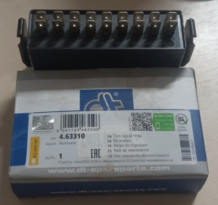 MB Atego Posukiu rele